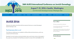 Desktop Screenshot of iajgs2016.org